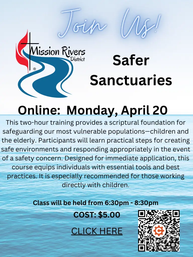 safer sanctuaries 2026 flyer